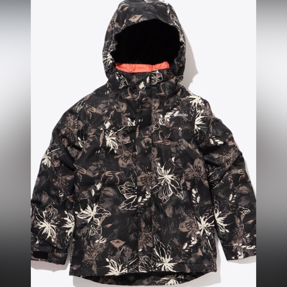 Columbia Girls Whirlibird II Interchange Jacket 3in1 Snow, Watrprf Size M 10-12
